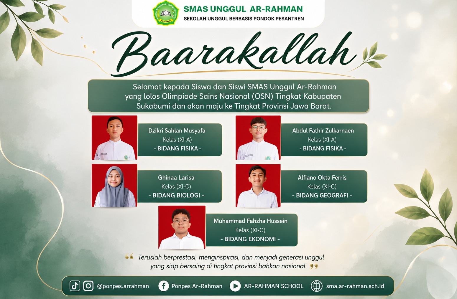 Olimpiade Sains Nasional